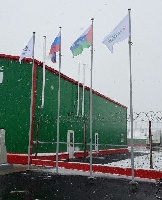 Флагшток уличный стационарный секционный Nordwerk СУПЕР СТАНДАРТ 11 метров