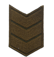 Шеврон по годам службы (годовка) 15 лет службы (выслуги лет), 6х9 см