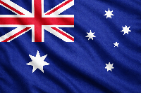 Флаг Австралии 90х135 см