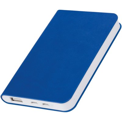 Универсальный аккумулятор &quot;Softi&quot; (5000mAh),синий, 7,5х12,1х1,1см, искусственная кожа,пл