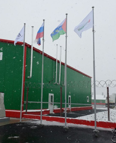 Флагшток уличный стационарный секционный Nordwerk СУПЕР СТАНДАРТ 15 метров