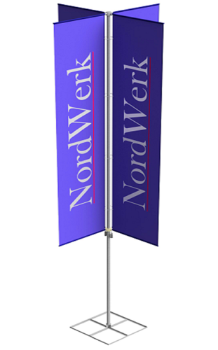 Флагшток Моби Квартет 6 м.