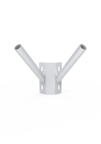 Флагшток-кронштейн для крепления на столб 2-х флагов